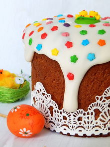 甜蜜的藝術 復活節(jié)里的白色釉面烘焙